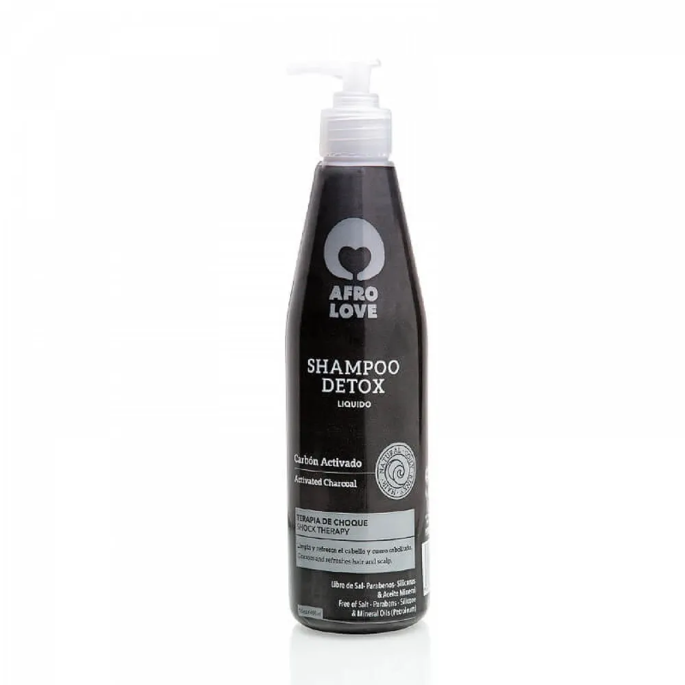 Afro Love Champú Detox Carbón Activado 290ml